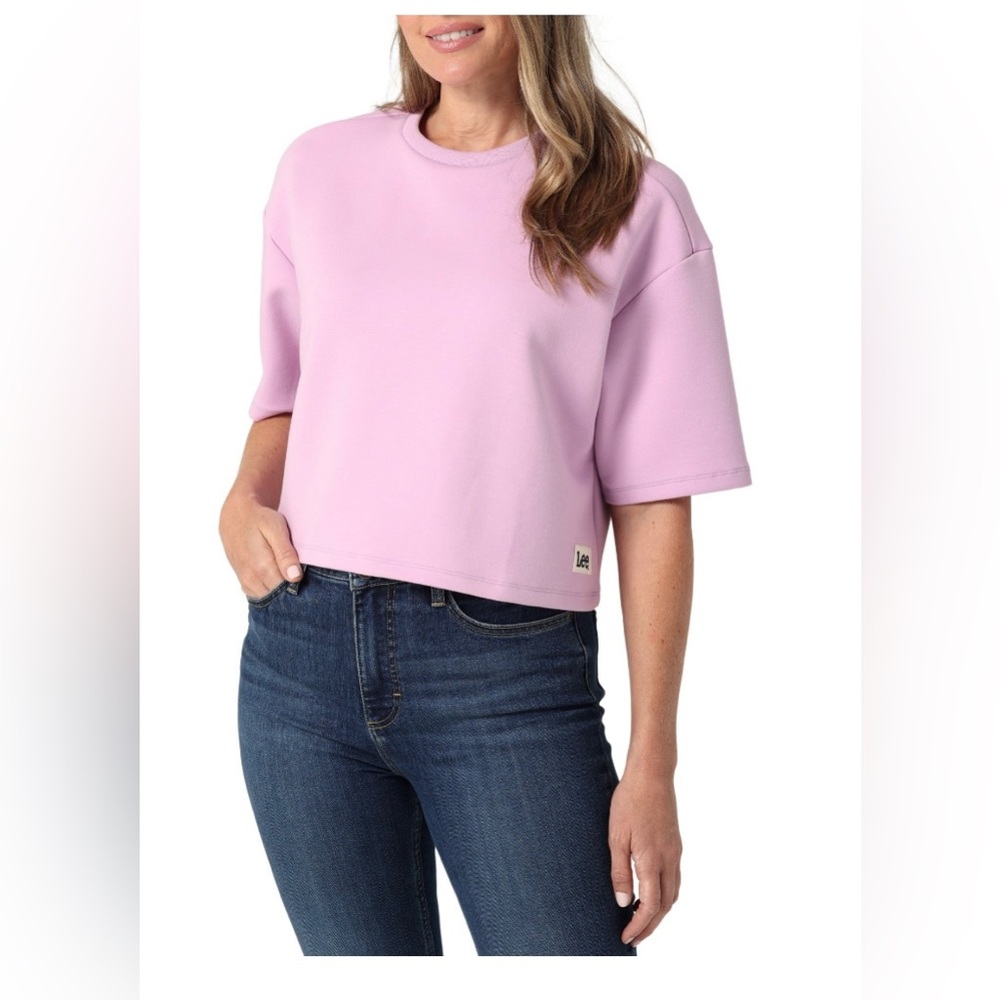 NWT Lee Brand Cropped T Shirt Top Size XXL
